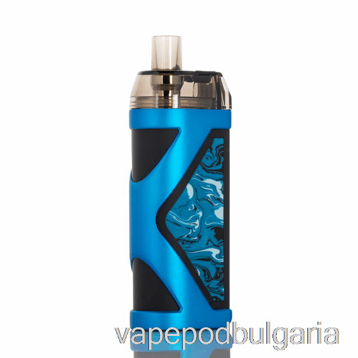 Vape 10000 Дръпки Horizon E-fog Gallop 50w Pod Kit Blue